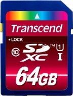 Transcend SDXC Class 10 64GB - cena, srovnání