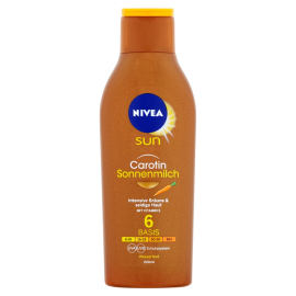 Nivea Sun Deep Tan Sun Milk with Betacaroten 6 Basic 200ml