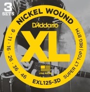 D´addario EXL125-3D - cena, srovnání