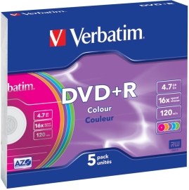 Verbatim 43556 DVD+R 4.7GB 5ks
