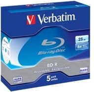 Verbatim 43715 BD-R 25GB 5ks