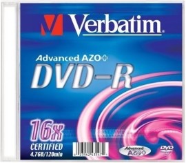 Verbatim 43547 DVD-R 4.7GB 20ks