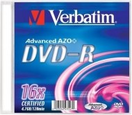 Verbatim 43547 DVD-R 4.7GB 20ks - cena, srovnání