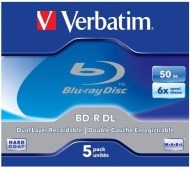 Verbatim 43748 BD-R DL 50GB 5ks - cena, srovnání
