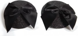 Burlesque Pasties Glitter Bow