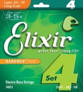 Elixir Bass Nanoweb Light/Long Scale - cena, srovnání