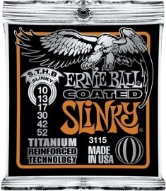 Ernie Ball Coated Electric Titanium RPS HB Slinky