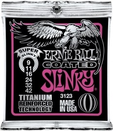 Ernie Ball Coated Electric Titanium RPS Super Slinky