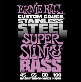 Ernie Ball Super Slinky Stainless Steel Bass Strings
