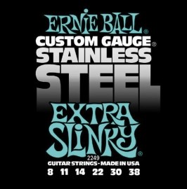 Ernie Ball Custom Gauge Stainless Steel Extra Slinky