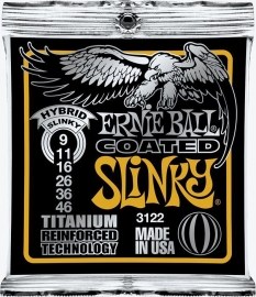 Ernie Ball Coated Electric Titanium RPS Hybrid Slinky