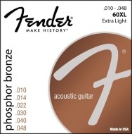 Fender 60 Phosphor Bronze Ball XL 10-48 - cena, srovnání