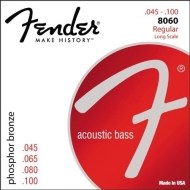 Fender Phosphor Bronze Bass Guitar Strings, Light 45-100 - cena, srovnání