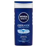 Nivea For Men Cool Kick 250ml - cena, srovnání