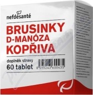 Nef De Santé Brusnice D-Manóza Žihlava 60tbl - cena, srovnání