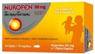 Reckitt Benckiser Nurofen pre deti 60mg 10ks - cena, srovnání