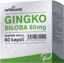 Nef De Santé Ginkgo Biloba 60mg 60tbl