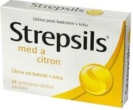 Reckitt Benckiser Strepsils Med a Citrón 24tbl - cena, srovnání