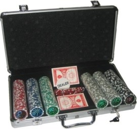 Master Poker set v kufríku 300