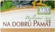 Fytopharma Bylinný čaj na dobrú pamäť 20x1.25g - cena, srovnání