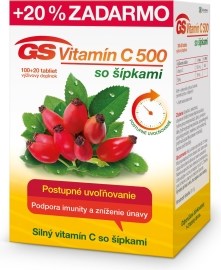 Green-Swan GS Vitamín C 500 so šípkami 120tbl