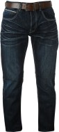 Firetrap Leather Belt Jeans - cena, srovnání