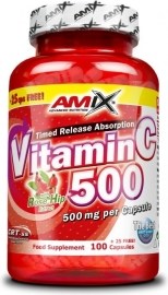 Amix Vitamin C 500mg + Rose Hips 125tbl
