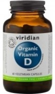 Viridian Organic Vitamin D 60tbl - cena, srovnání