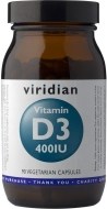 Viridian Vitamin D3 400IU 90kps - cena, srovnání