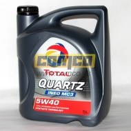 Total Quartz Ineo MC3 5W-40 5L - cena, srovnání