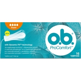 Johnson & Johnson OB Pro Comfort Super 16ks