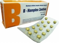 Zentiva B-Komplex 30tbl - cena, srovnání