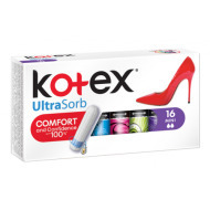 Kotex UltraSorb Mini 16ks - cena, srovnání