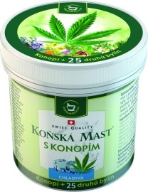 Herbamedicus Konská masť s konopou 250ml