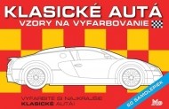 Klasické autá (Vzory na vyfarbovanie + 60 samolepiek) - cena, srovnání