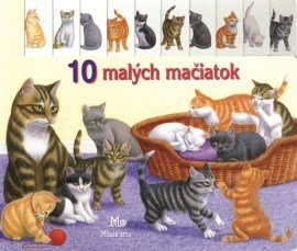 10 malých mačiatok