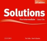 Solutions - Pre-Intermediate - Class CDs - cena, srovnání