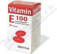 Zentiva Vitamin E 100 30kps - cena, srovnání