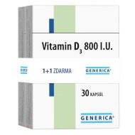 Generica Vitamin D3 800I.U. 30kps - cena, srovnání