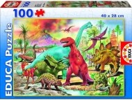 Educa Junior Dinosaurus 13179 - 100 - cena, srovnání