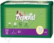 Kimberly-Clark Depend Flex Super Plus 14ks - cena, srovnání