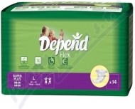 Kimberly-Clark Depend Flex Super Plus 14ks - cena, srovnání