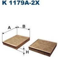 Filtron K1179A-2X - cena, srovnání