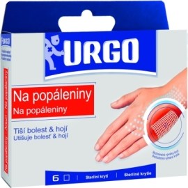 Urgo Healthcare Na popáleniny 6ks