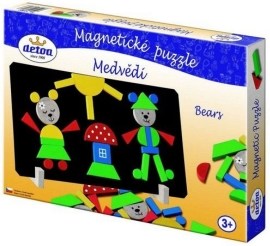 Detoa magnetické puzzle Medvede