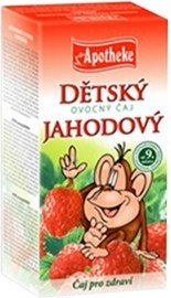 Apotheke Detský ovocný čaj jahodový 20x1.5g