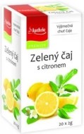 Apotheke Zelený čaj s citrónom 20x2g - cena, srovnání