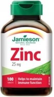 Jamieson Zinc 25mg 100tbl - cena, srovnání