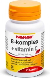 Walmark B-komplex + Vitamín C 30tbl