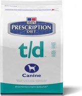 Hills Prescription Diet t/d Canine Mini 3kg - cena, srovnání